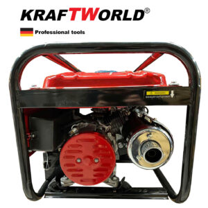 3,5kW Четиритактов Генератор за ток KraftWorld – Агрегат с акумулатор и електростартер
