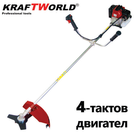 Четиритактов Бензинов Тример на KraftWorld + 9 ПОДАРЪКА