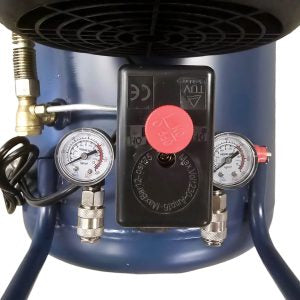 Компресор за въздух 100L KraftWorld с мощен 2200W мотор – 356 л/мин, 8 bar