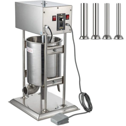 Професионална Електрическа Пълначка 10 Литра – Неръждаема Стомана, Множество Скорости