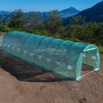 Резервно покривало за оранжерия 10×3×2 м – армирано UV4, KraftWorld