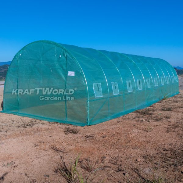 Резервно покривало за оранжерия 10×3×2 м – армирано UV4, KraftWorld