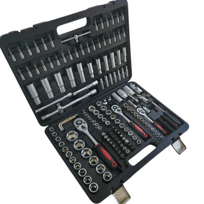 Комплект инструменти KraftWorld гедоре 172 части – хром-ванадиева стомана