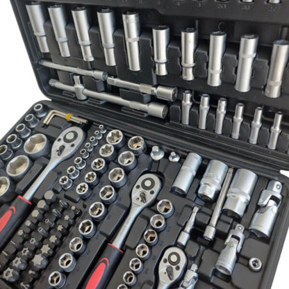 Комплект инструменти KraftWorld гедоре 172 части – хром-ванадиева стомана