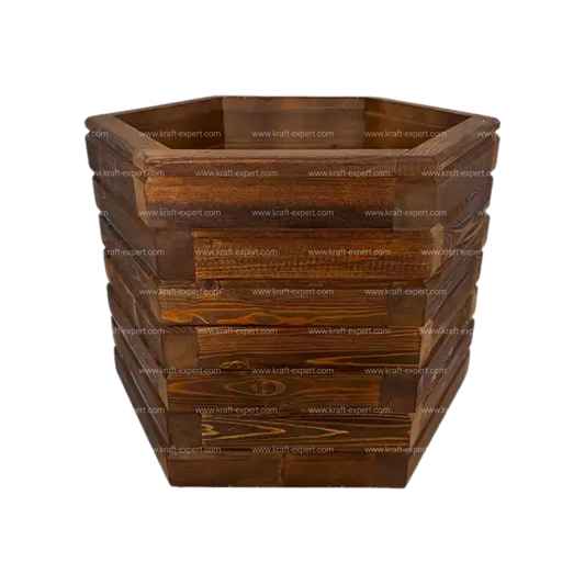 Градинска кашпа шестоъгълна