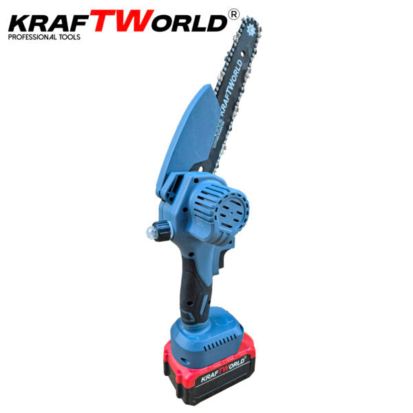 Акумулаторна Мини Резачка с 2 Батерии и 2 Вериги KraftWorld