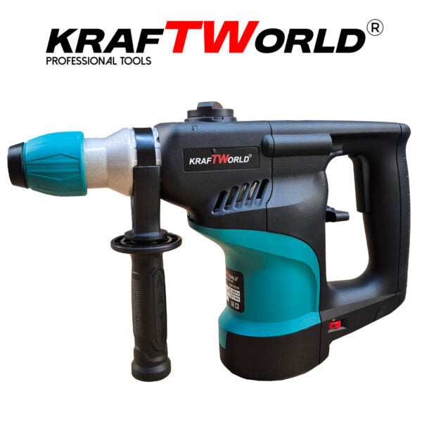 Мощен Ударен Къртач 2000W 5.5J KraftWorld за Тежки Задачи