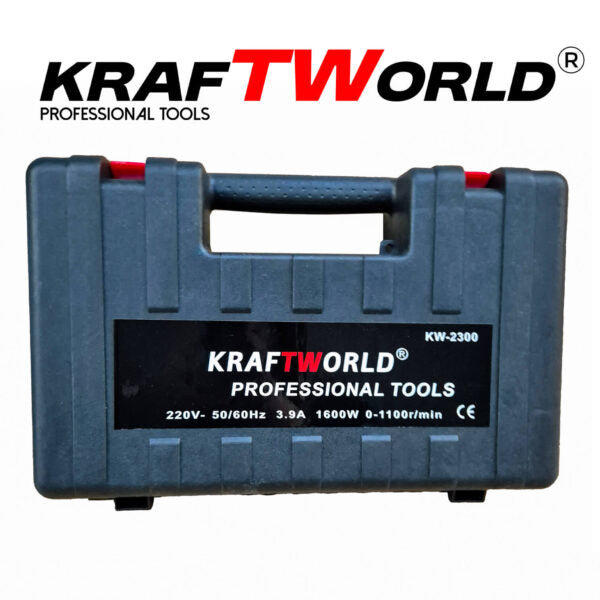 Комплект 2в1 Ъглошлайф 125мм и Ударна Бормашина KraftWorld