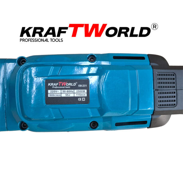 KraftWorld Къртач 2500W с Метален Куфар – Максимална Мощност за Тежки Проекти