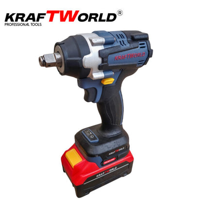 Акумулаторен Ударен Комбиниран Гайковерт-Винтоверт Kraftworld с 2 Батерии