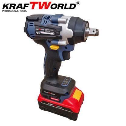 Акумулаторен Ударен Комбиниран Гайковерт-Винтоверт Kraftworld с 2 Батерии