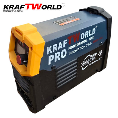 Професионален Инверторен Електрожен + Соларни Очила – с Дисплей и Куфар