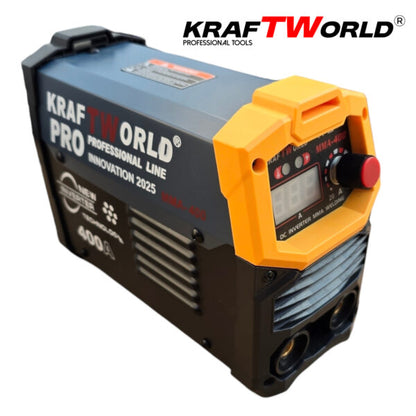 Професионален Инверторен Електрожен + Соларна Маска  – с Дисплей и Куфар