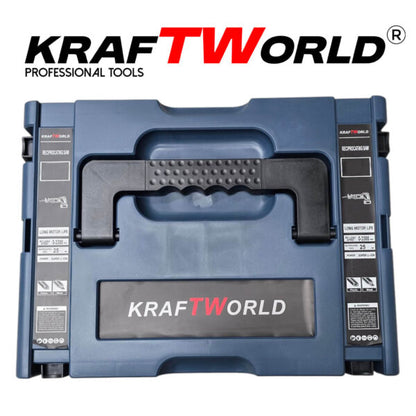 Професионален Акумулаторен Саблен Трион KraftWorld + 3 ножчета