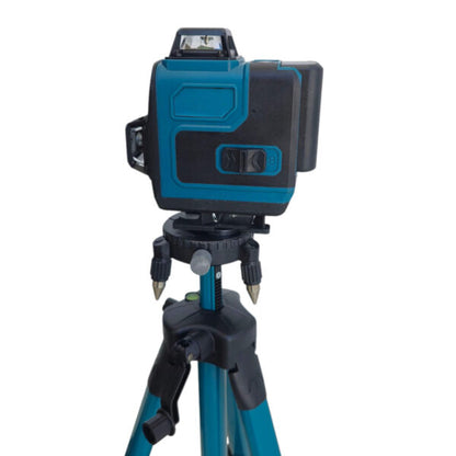 Самонивелиращ Лазерен Нивелир 4D с 16 Линиии Зелен Лазер и Тринога в Куфар