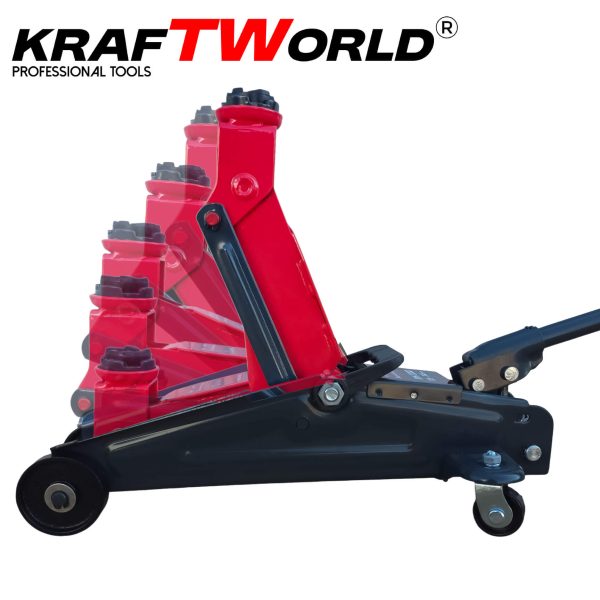 Хидравличен Крик тип Крокодил KraftWorld 2T, Нископрофилен 135–345 мм