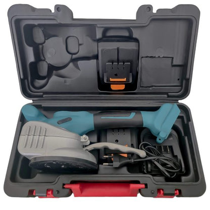 Акумулаторен Вибратор за Плочки – 8Ah Батерии, 13.5 см Вендуза, Регулируеми Вибрации