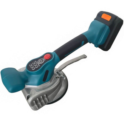 Акумулаторен Вибратор за Плочки – 8Ah Батерии, 13.5 см Вендуза, Регулируеми Вибрации