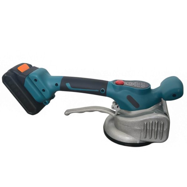 Акумулаторен Вибратор за Плочки – 8Ah Батерии, 13.5 см Вендуза, Регулируеми Вибрации