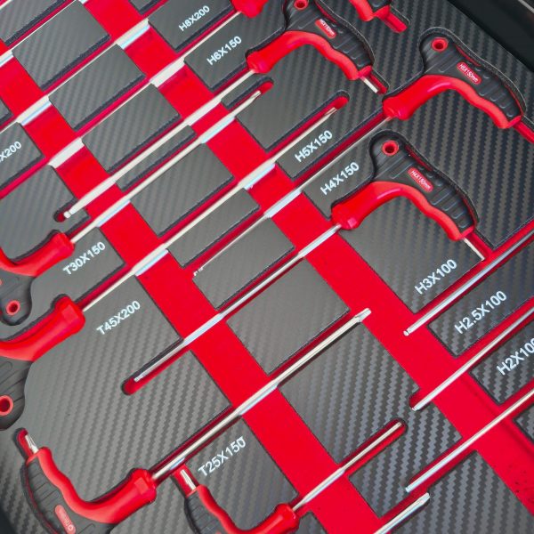 Професионален Шкаф с инструменти KraftWorld PRO 7 Пълни Чекмеджета – 258 Инструмента