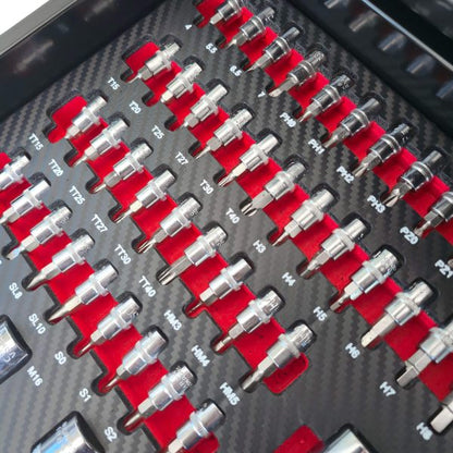 Професионален Шкаф с инструменти KraftWorld PRO 7 Пълни Чекмеджета – 258 Инструмента