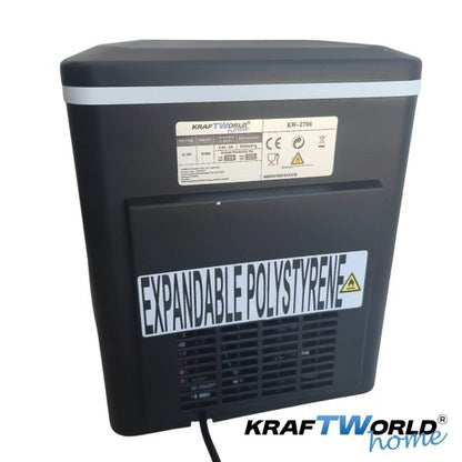 Ледогенератор KraftWorld KW-2766 – 12kg/24h, 2 размера лед, 6–8 минути
