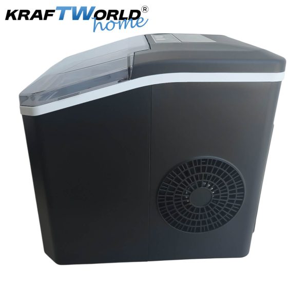 Ледогенератор KraftWorld KW-2766 – 12kg/24h, 2 размера лед, 6–8 минути