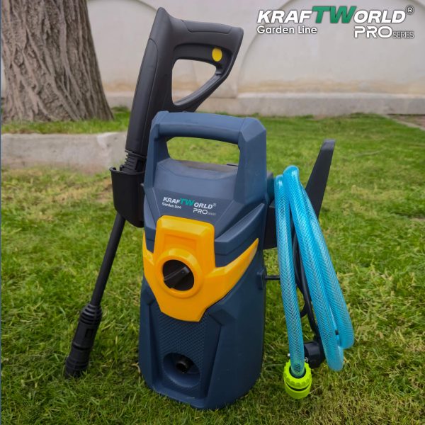 Електрическа водоструйка KraftWorld 1600W – 130 Bar, 360L/h