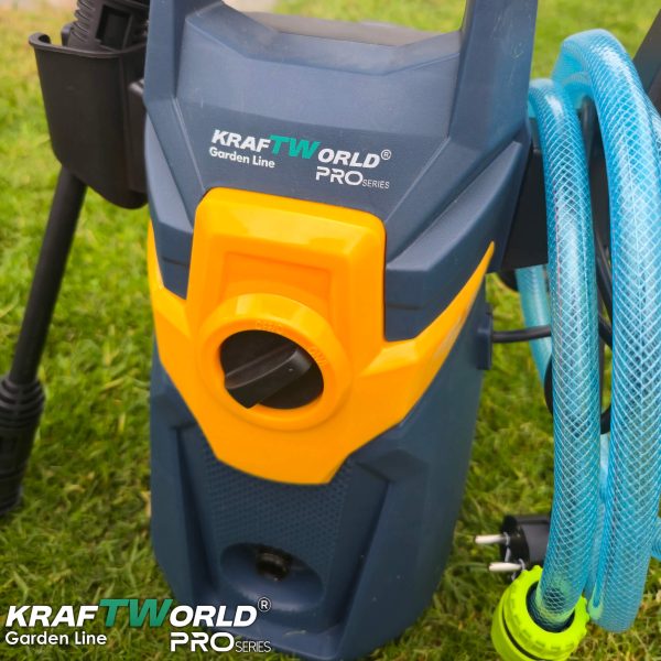 Електрическа водоструйка KraftWorld 1600W – 130 Bar, 360L/h