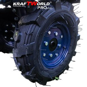 Бензинова мотофреза KraftWorld PRO Series 7.5HP 212cc, 2+1 скорости, 950мм