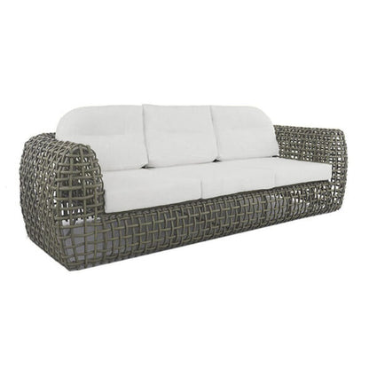 Градински комплект Casablanca: луксозен ратанов диван, 2 кресла и 2 табуретки/маса с възможност за различна подредба