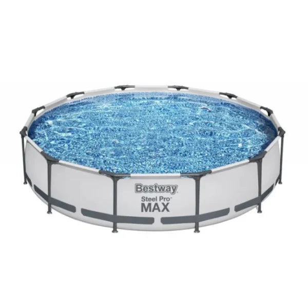 Сглобяем Басейн Steel Pro Max 3.66m X 76Cm – Голям, Удобен с Филтърна помпа