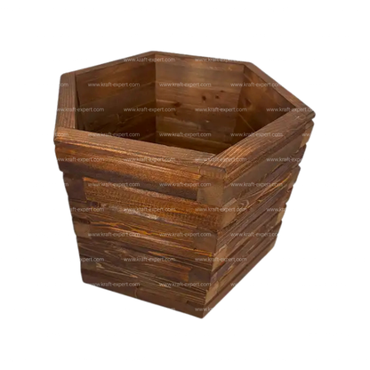 Градинска кашпа шестоъгълна