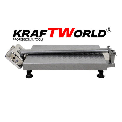 Електронен платформен кантар KraftWorld – до 500 кг, платформа 80×60 см