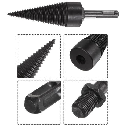 Конус за цепене на дърва 32 мм KraftWorld – приставка за перфоратор SDS