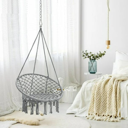 Висящо гнездо – Градинска Въжена Люлка – Комфорт, Елегантност и Уют за Всеки Дом