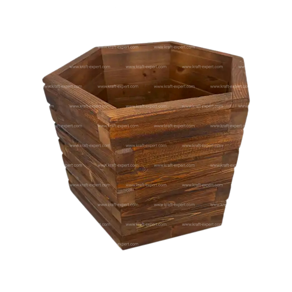 Градинска кашпа шестоъгълна