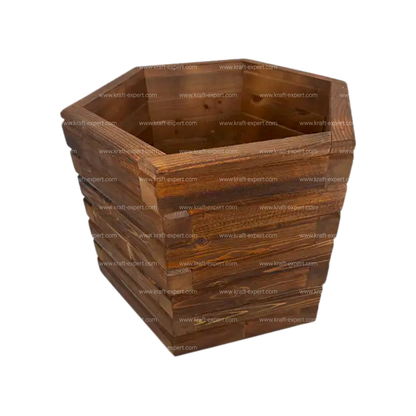 Градинска кашпа шестоъгълна