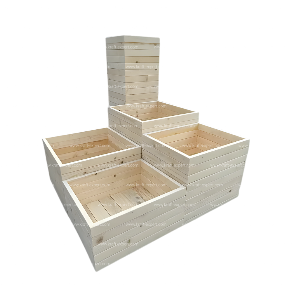 Градинска Кашпа Правоъгълна "Бокс"