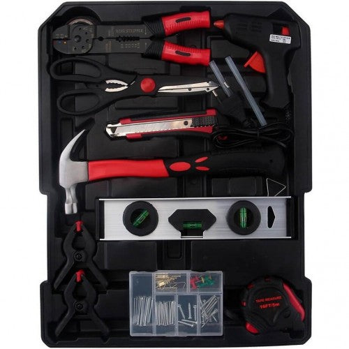 Куфар с инструменти 499 части KraftWorld – тресчотка, ключове, отвертки, клещи