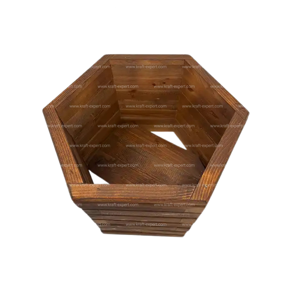 Градинска кашпа шестоъгълна