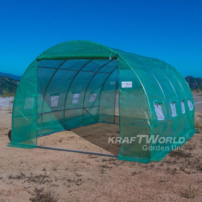 Резервно покривало за оранжерия 4×3×2 м – армирано UV4, KraftWorld Garden Line