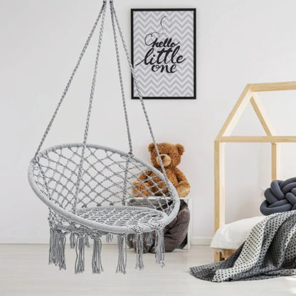 Висящо гнездо – Градинска Въжена Люлка – Комфорт, Елегантност и Уют за Всеки Дом