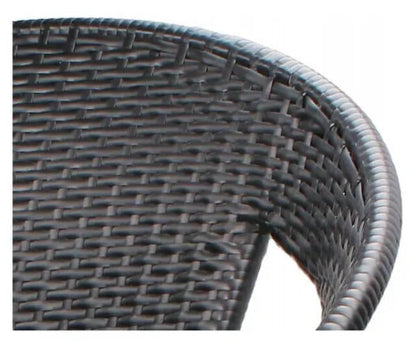 Градински Ратанов Стол Teresa – Удобен, Водоустойчив за Градина, Балкон и Тераса