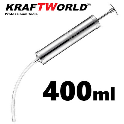 Шприц за масло KraftWorld 400 мл