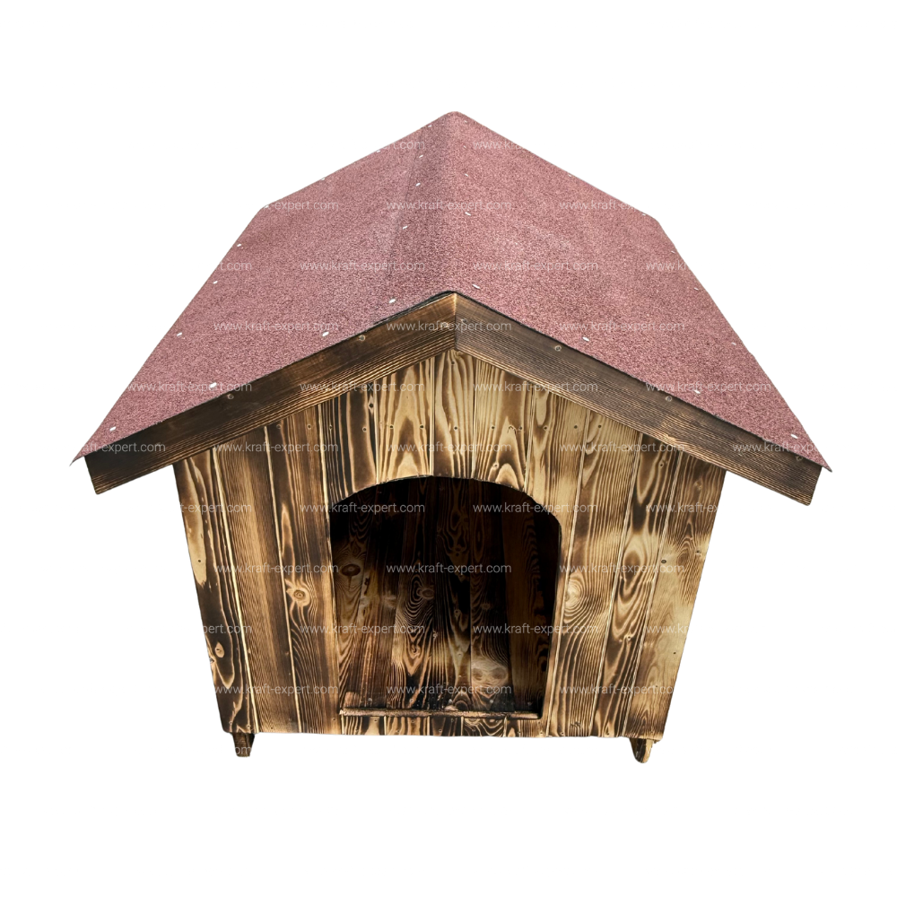 Дървена къщичка за куче - Размер Малка (S)