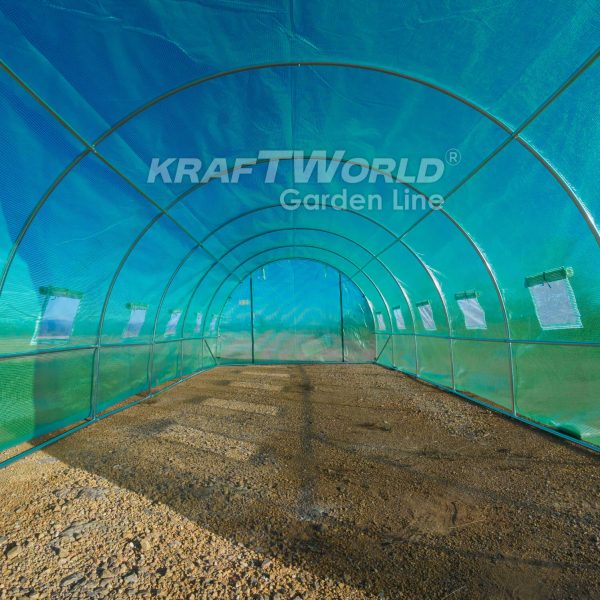 Резервно покривало за оранжерия 4×3×2 м – армирано UV4, KraftWorld Garden Line
