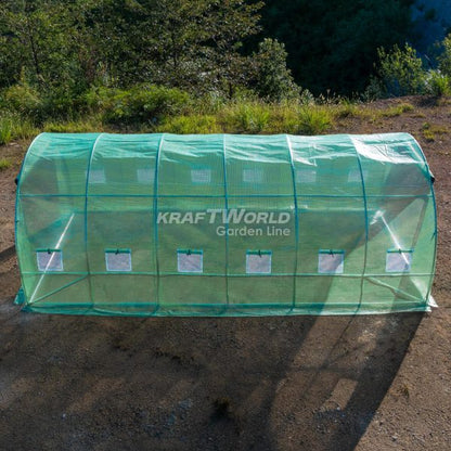 Резервно покривало за оранжерия 6×3×2 м – армирано UV4, KraftWorld Garden Line