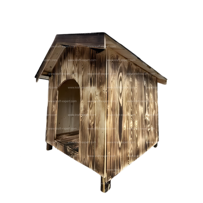 Дървена къщичка за куче - Размер Много Голяма (XL)