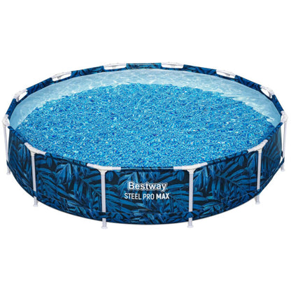 Кръгъл Сглобяем Басейн Steel Pro Max 3.05m X 66cm – Голям, Удобен с Филтърна помпа